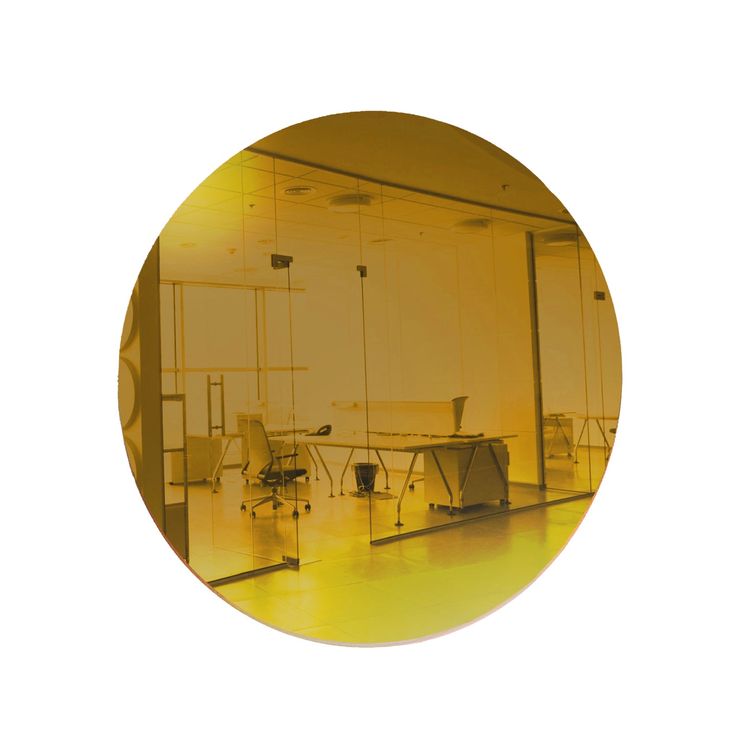 25 Pack Round Shaped Mirror Acrylic Pieces for Arts and Crafts