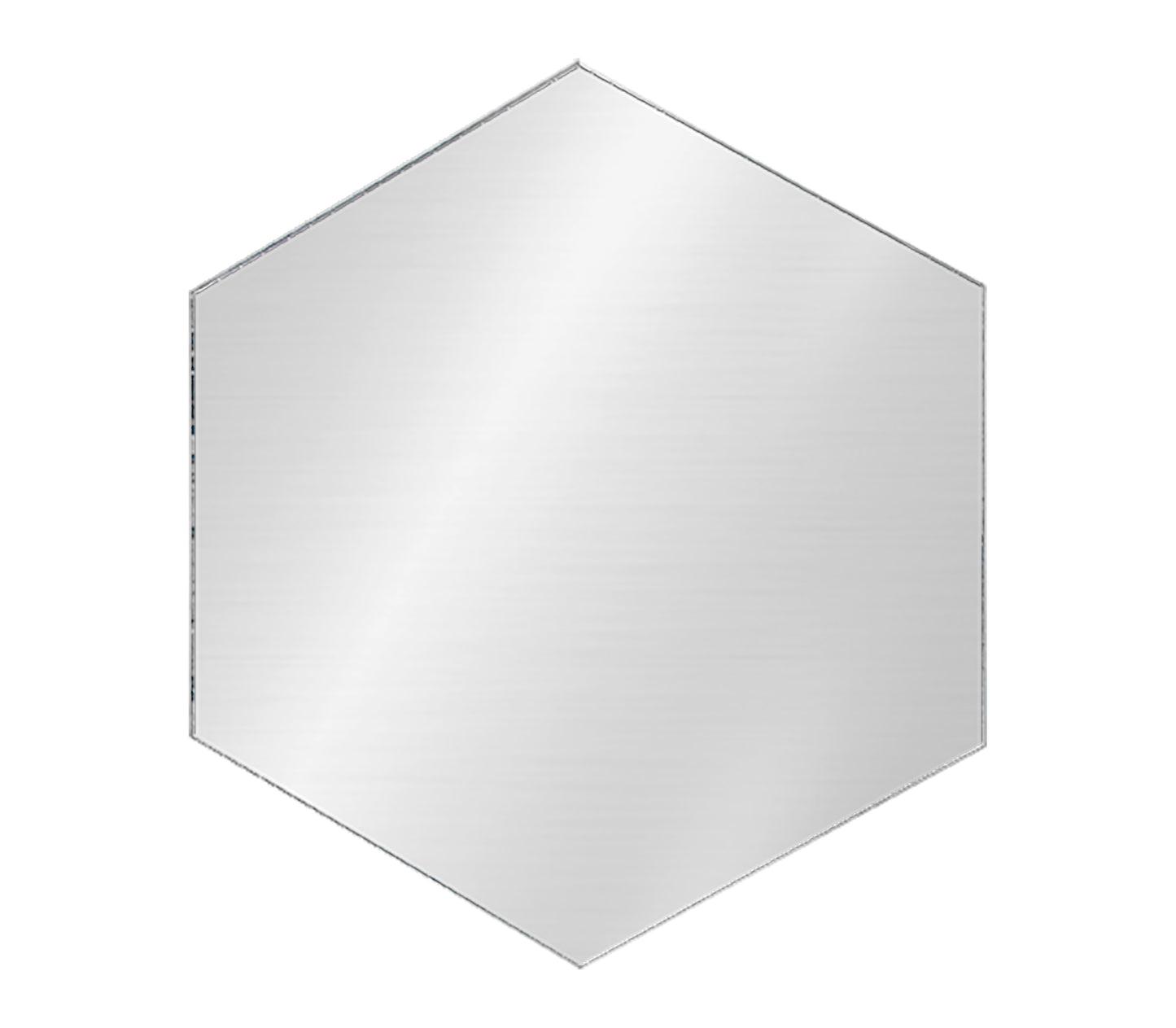Hexagon Tile 3" Acrylic 1/8" Thick Pieces for Crafts