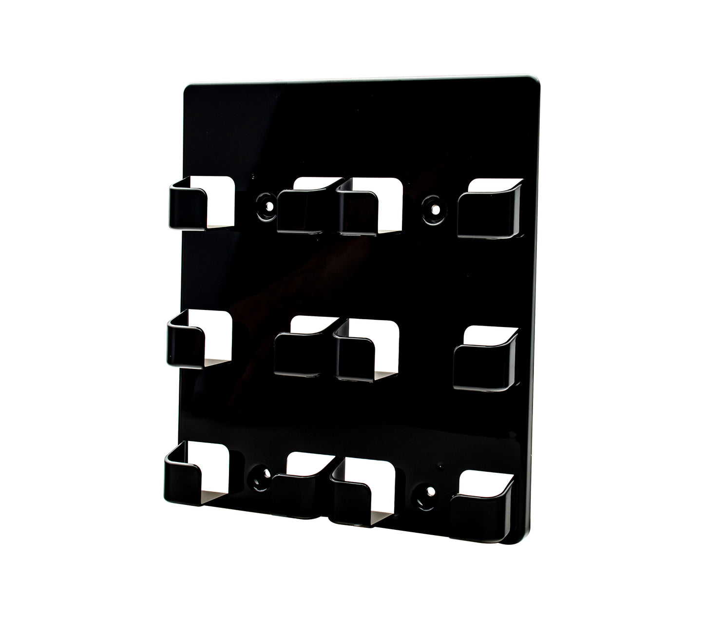 6 Pocket Business Card Display Rack Multi Slot Wall Mount