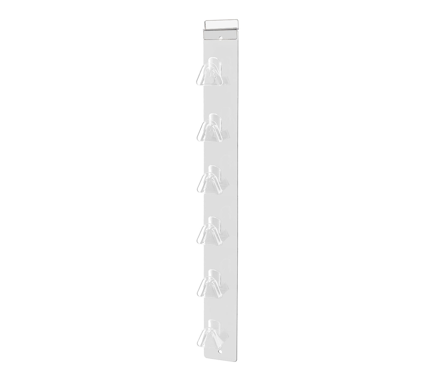 Slatwall Eyewear Holder 6 Tier Hanging Acrylic Rack