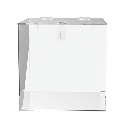 8"W Ballot Box with Padlock and 2 Keys