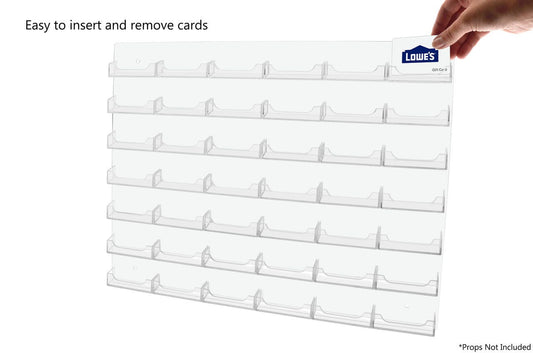 42 Pocket Hanging Business Card Holder