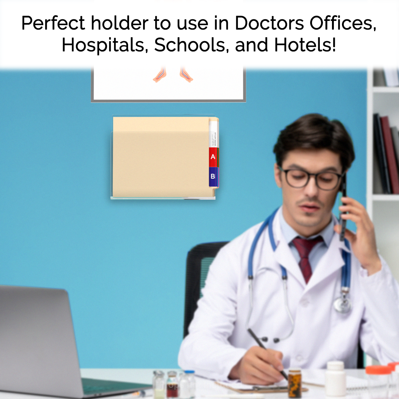 Wall Holder for Doctors Offices