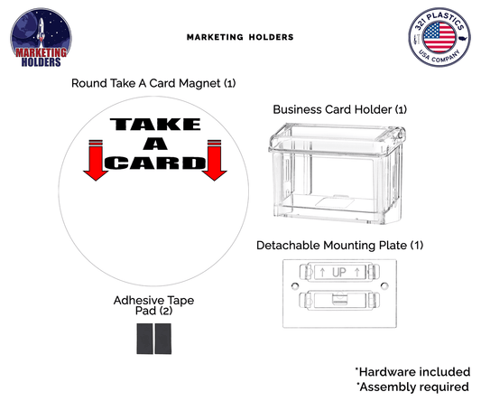 Grab A Card Magnetic Outdoor Vehicle Business Card Holder