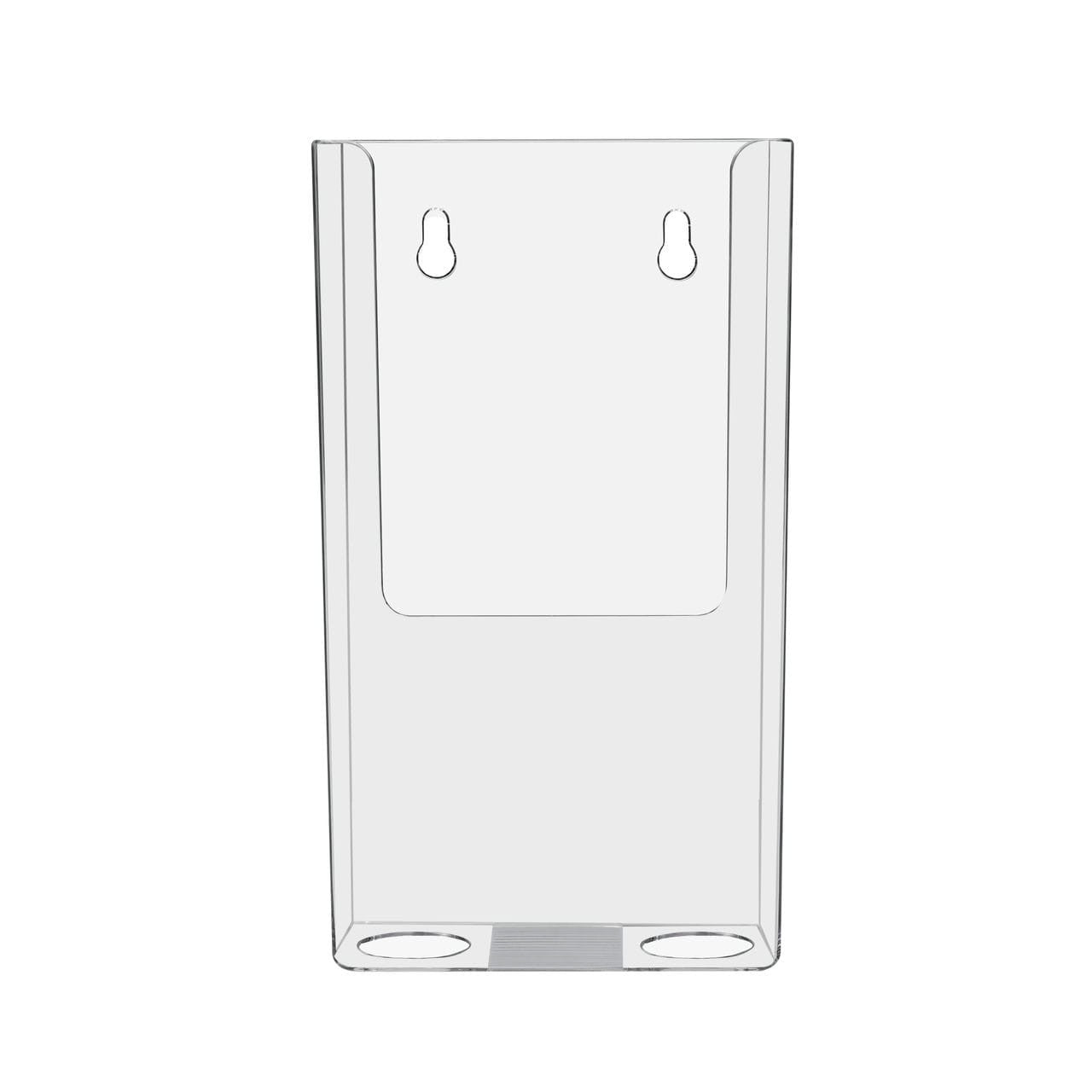 Tri Fold Literature Menu Brochure Holder Countertop or Wall