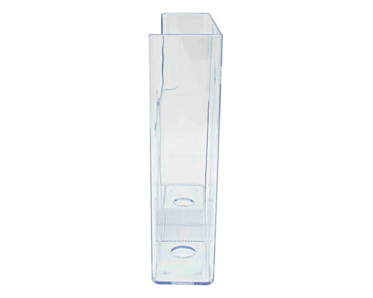 Wall 9.5"W Flyer Holder with Divider for Trifold Brochure Display