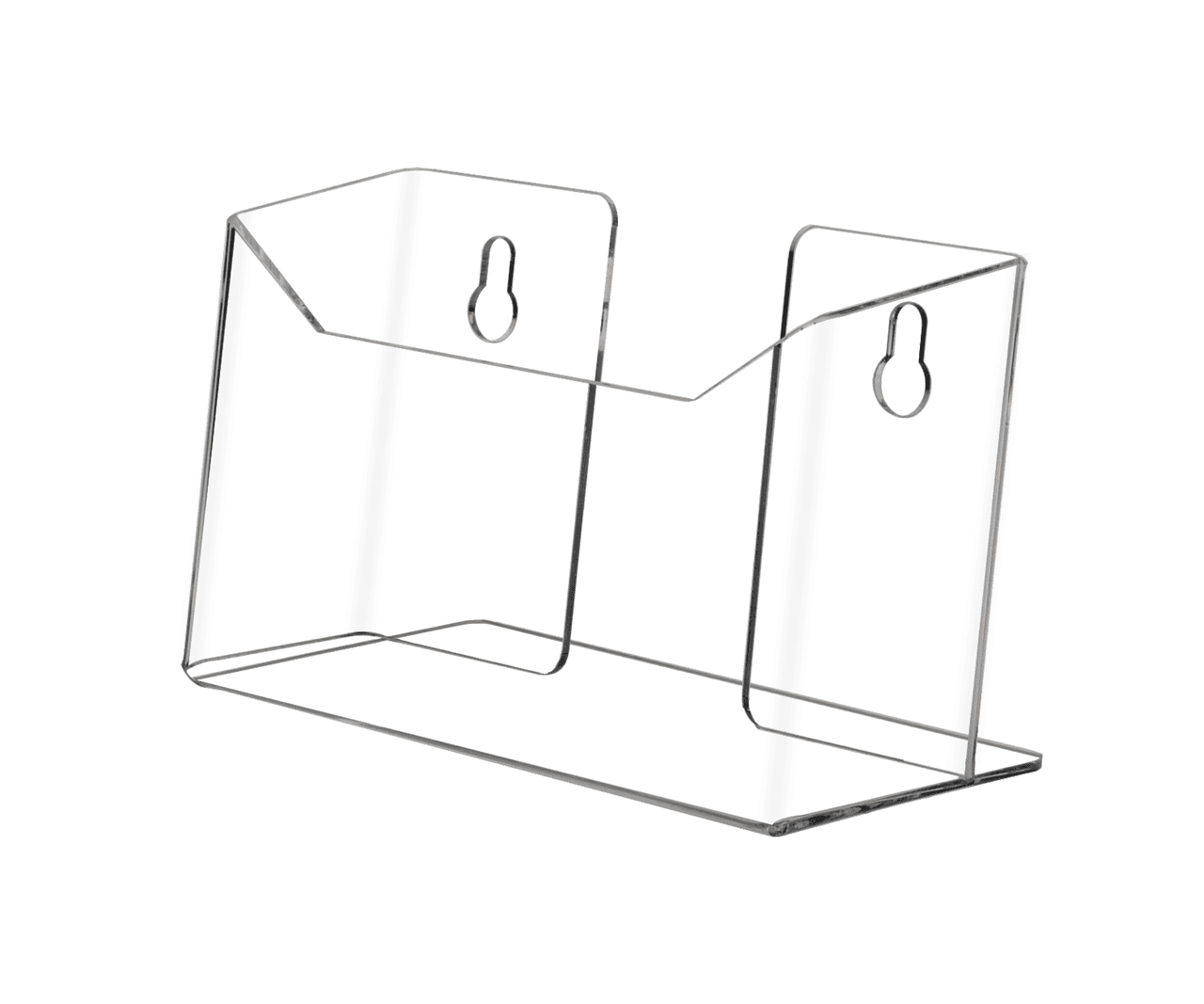 Clear Lucite Literature Holder
