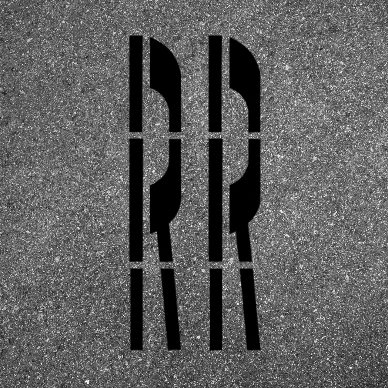 Wisconsin DOT Railroad Crossing Stencil 6 Foot 1 Piece