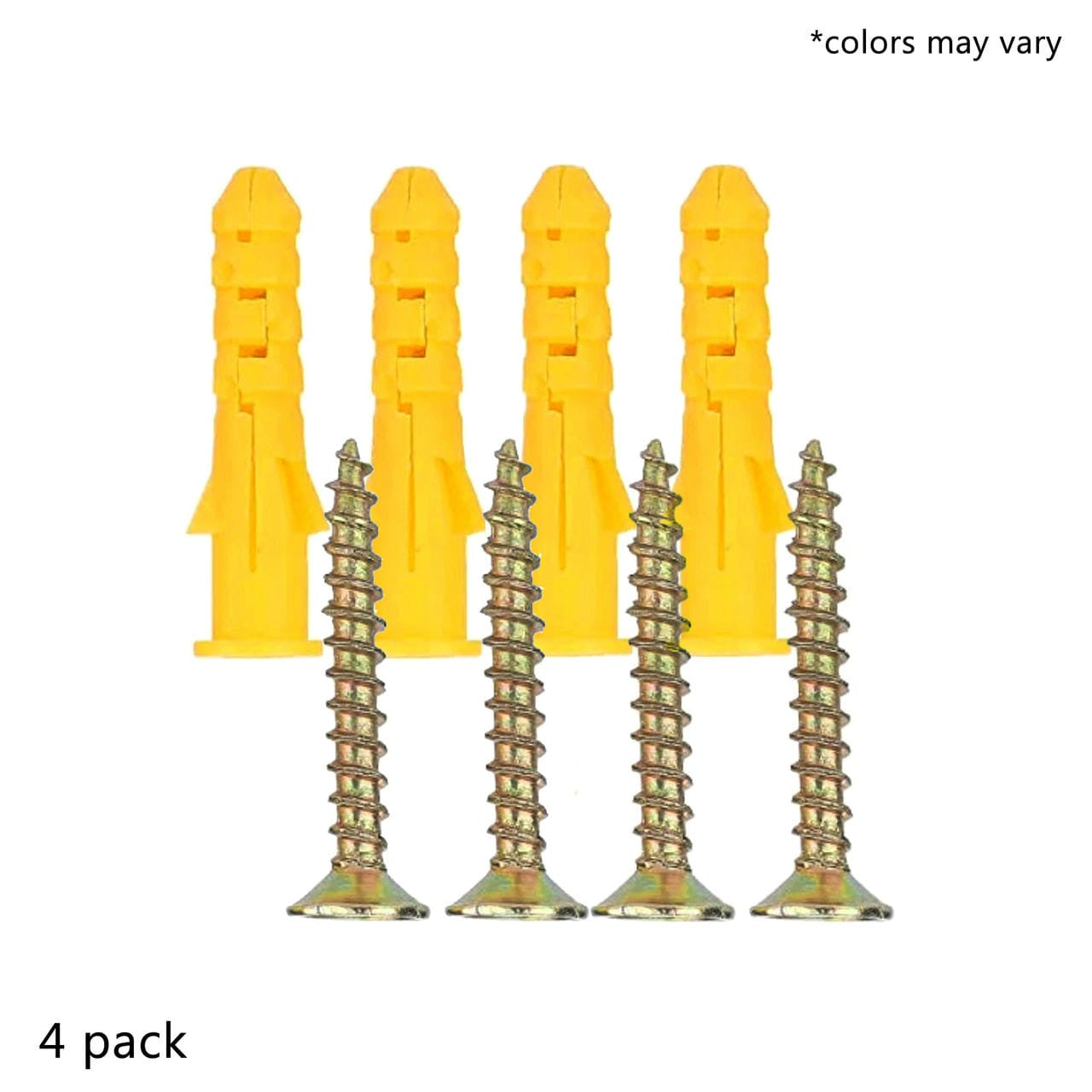 Screws with Drywall Anchors 4 Pack Sign Holder Accessories Hardware