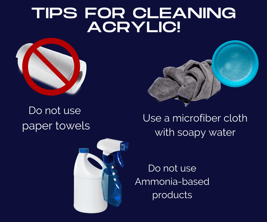 Tips for Cleaning Acrylic