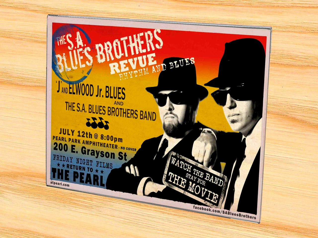 Notched Sign Holder Frame