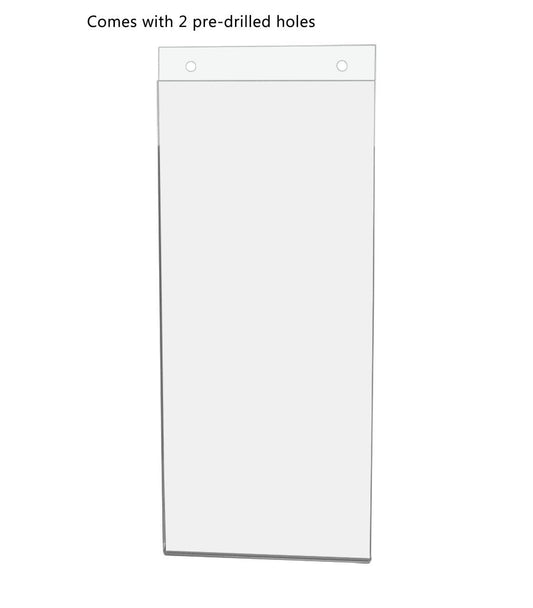 5"W x 11"H Lobby Sign Frame Wall Mount Office Information Display