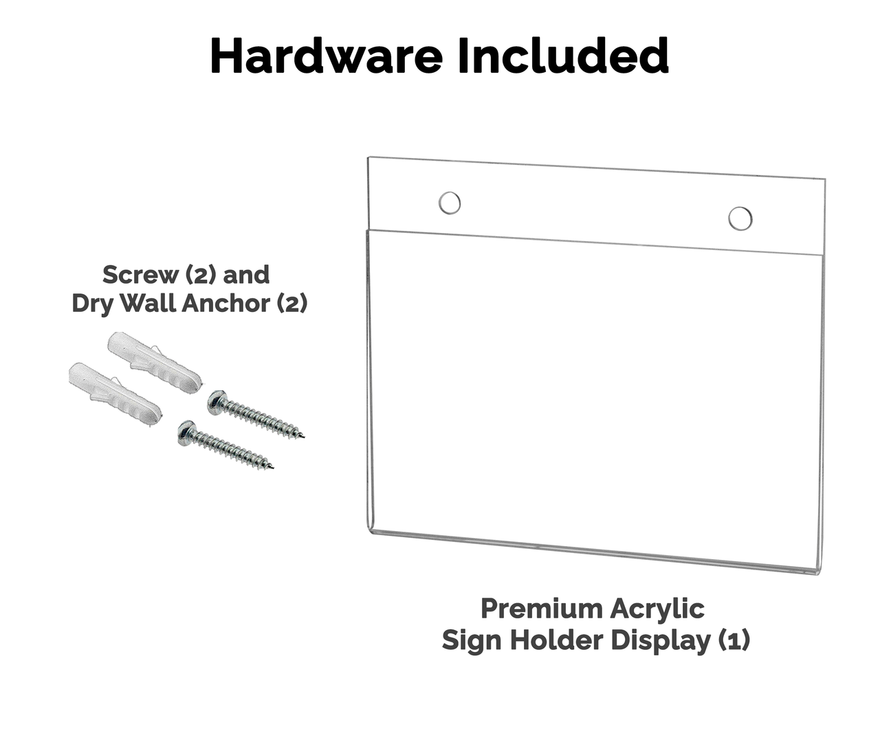 Hanging Hardware Included