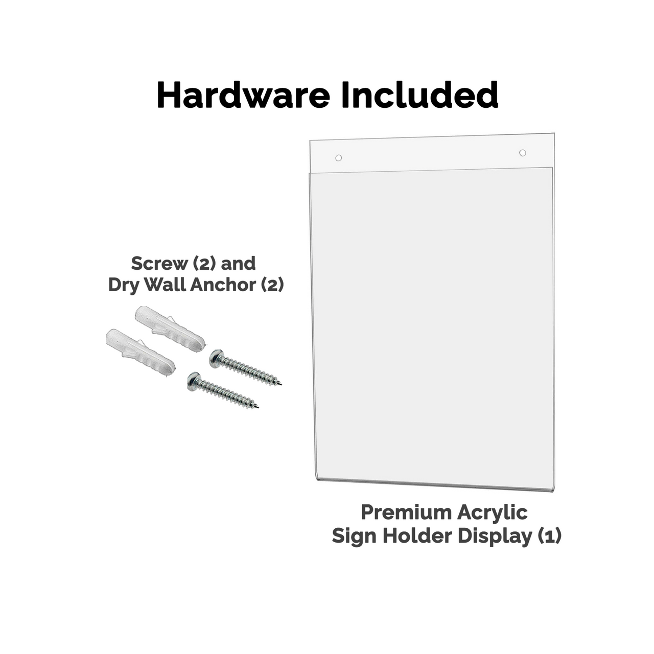 Hanging Hardware Included