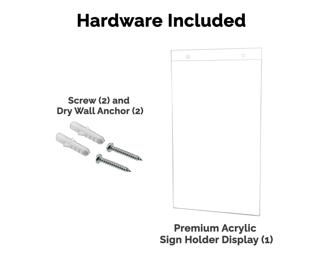 Hanging Hardware Included