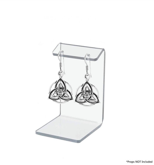 Three Inch High Medium Earring Display Stand Jewelry Holder Acrylic