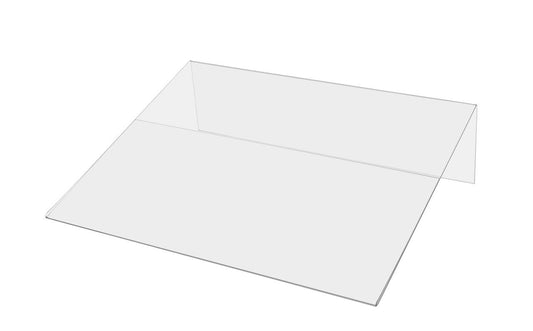 10"W x 8"H Sign Holder Ad Display Holder Stand Slant Back