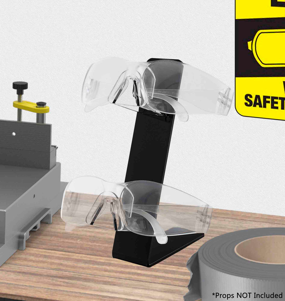 Eyewear Stand 2 Tier Slant Back Sunglasses Countertop Display