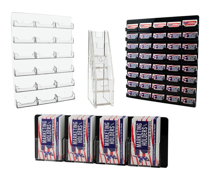 Wall Mount Business and Gift Card Holders