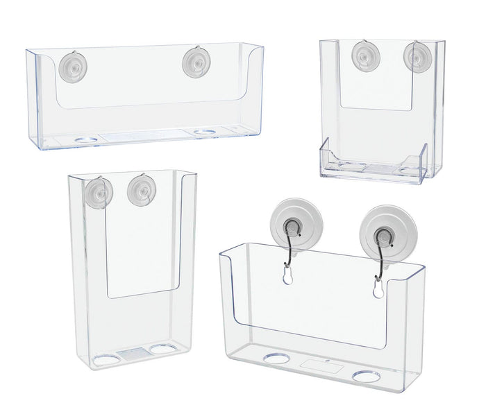 Suction Cup Brochure Literature Holders