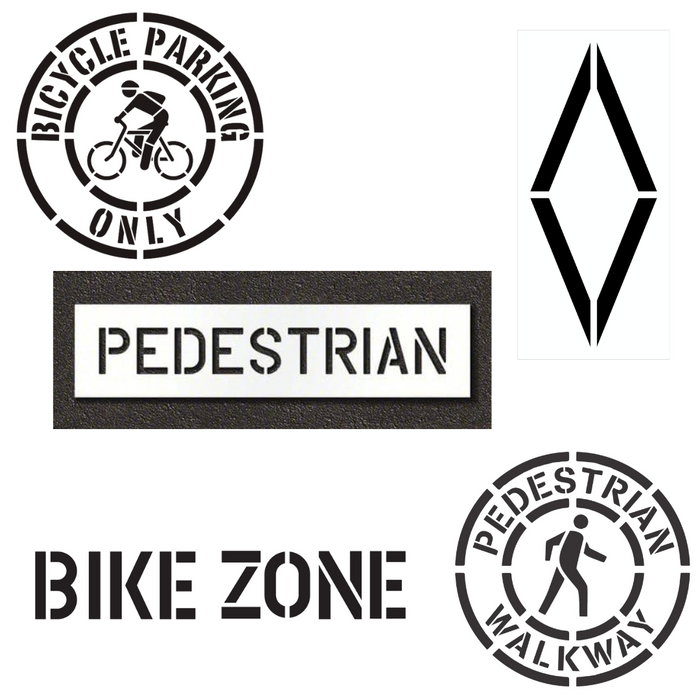 Bike Lane & Pedestrian