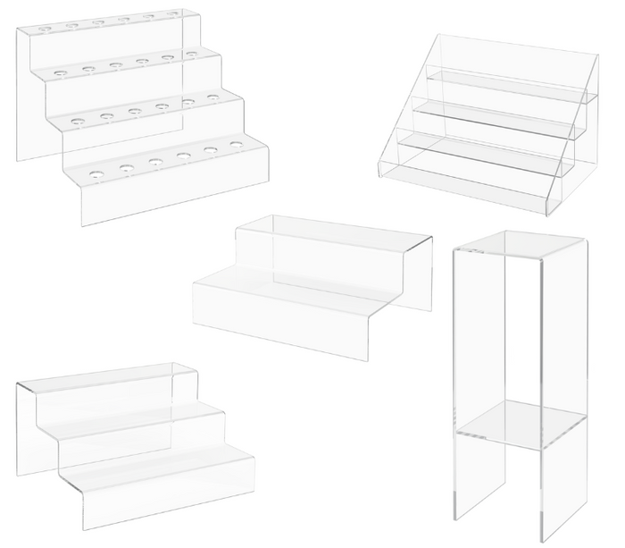 Multiple Tier Riser & Display Stands