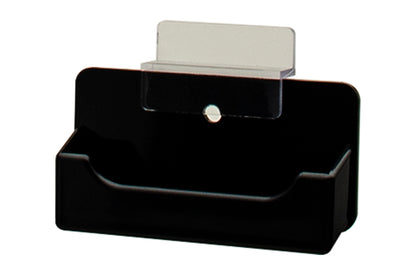 Slatwall Single Pocket Business or Gift Card Display Holder