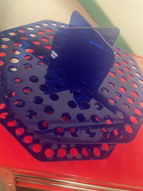 Pen or Brushes Organizer with Handle Marker 120 Slot