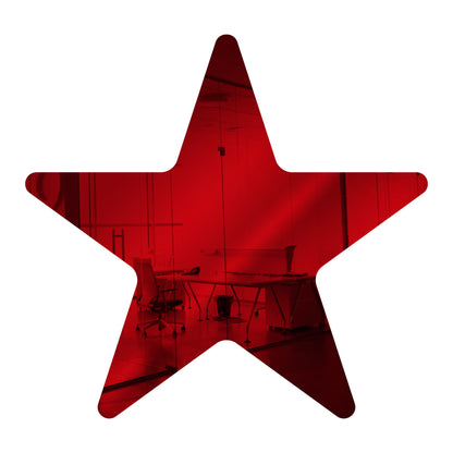 25 Pack Star Shaped Mirror Acrylic Pieces for Arts and Crafts