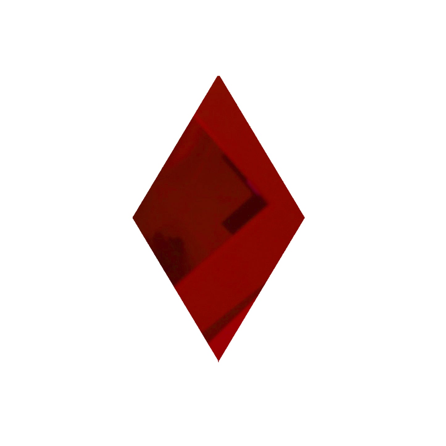 50 Pack Diamond Shaped Mirror Acrylic Pieces for Arts and Crafts