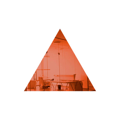 50 Pack Triangle Shaped Mirror Acrylic Pieces for Arts and Crafts