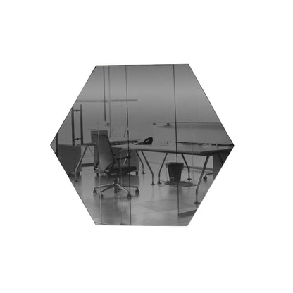 25 Pack Hexagon Shaped Mirror Acrylic Pieces for Arts and Crafts