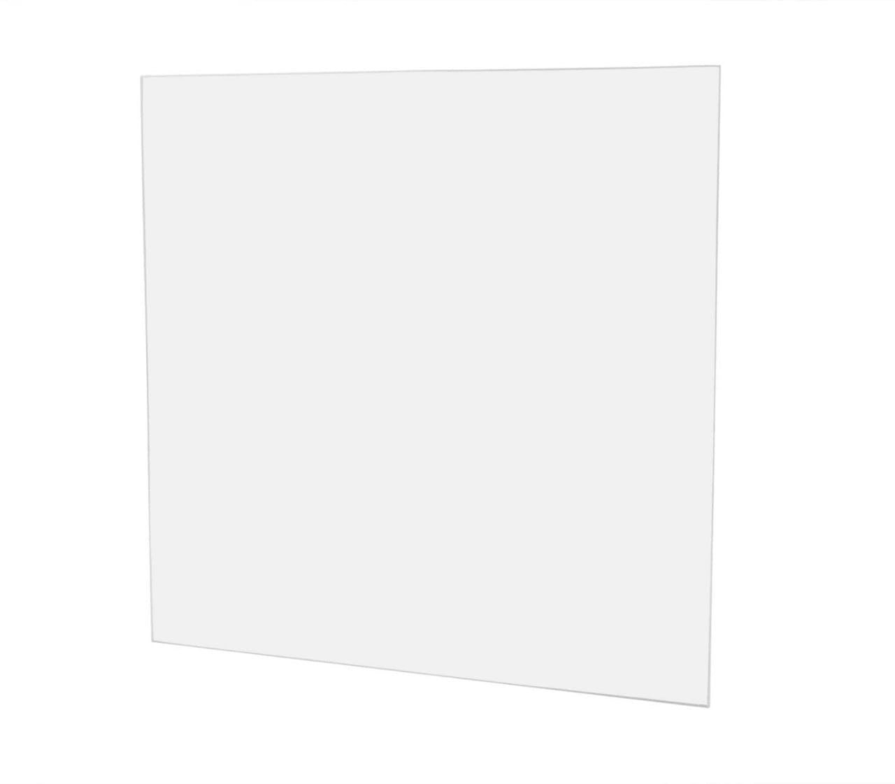 Clear Acrylic Square Tile for DIY and Glass Replacement 6MM