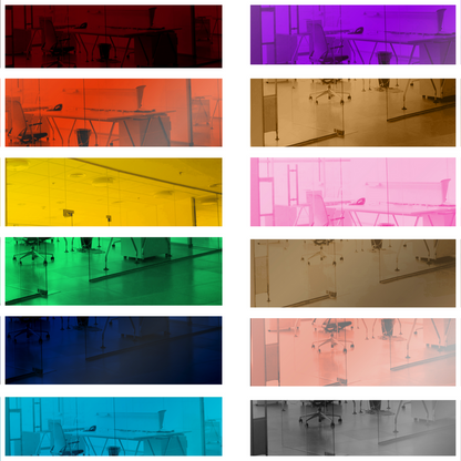 Acrylic Mirror 24" x 36" Rectangular Colored Reflective Tile