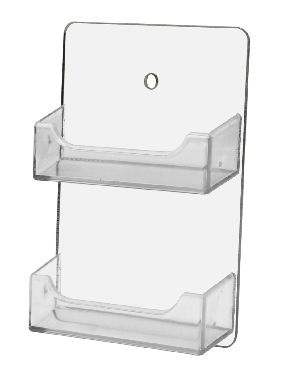 2 Pocket Hanging Business Card Holder