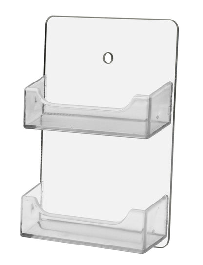 2 Pocket Hanging Business Card Holder