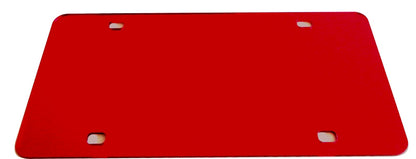 Blank Mirror License Plate Laser Cut Acrylic with 4 Holes