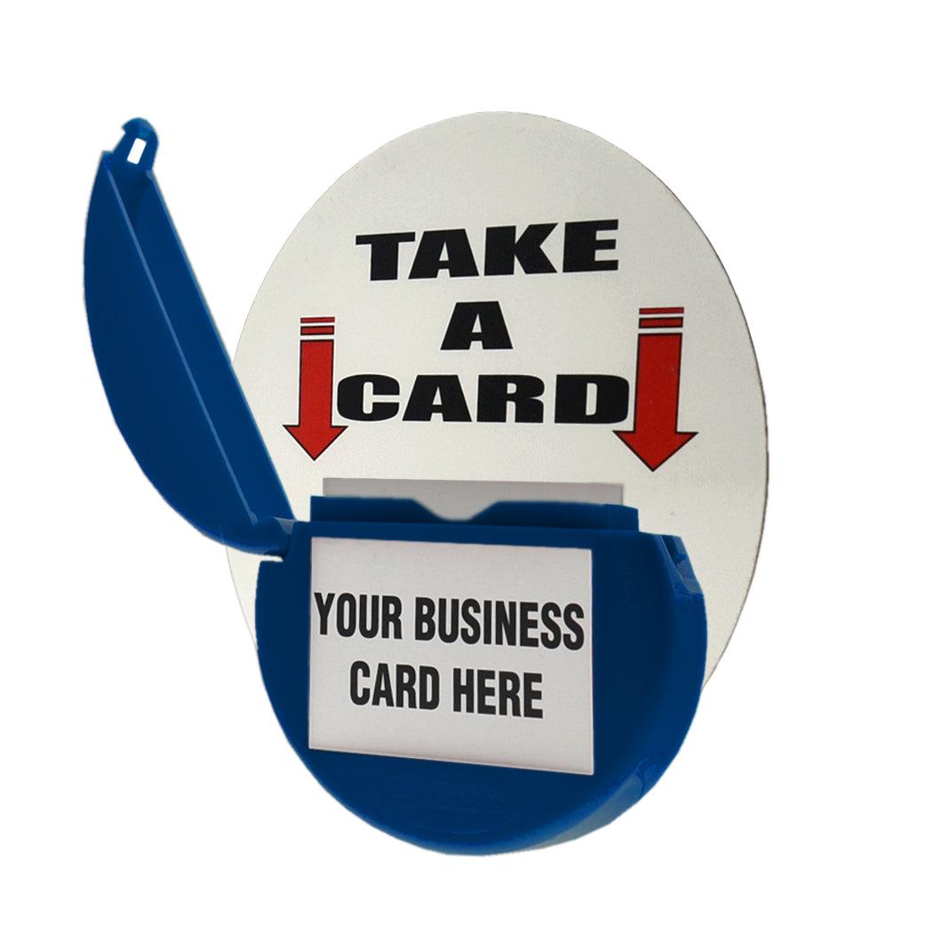Card Caddie Magnetic Vehicle and Outdoor Business Card Holder