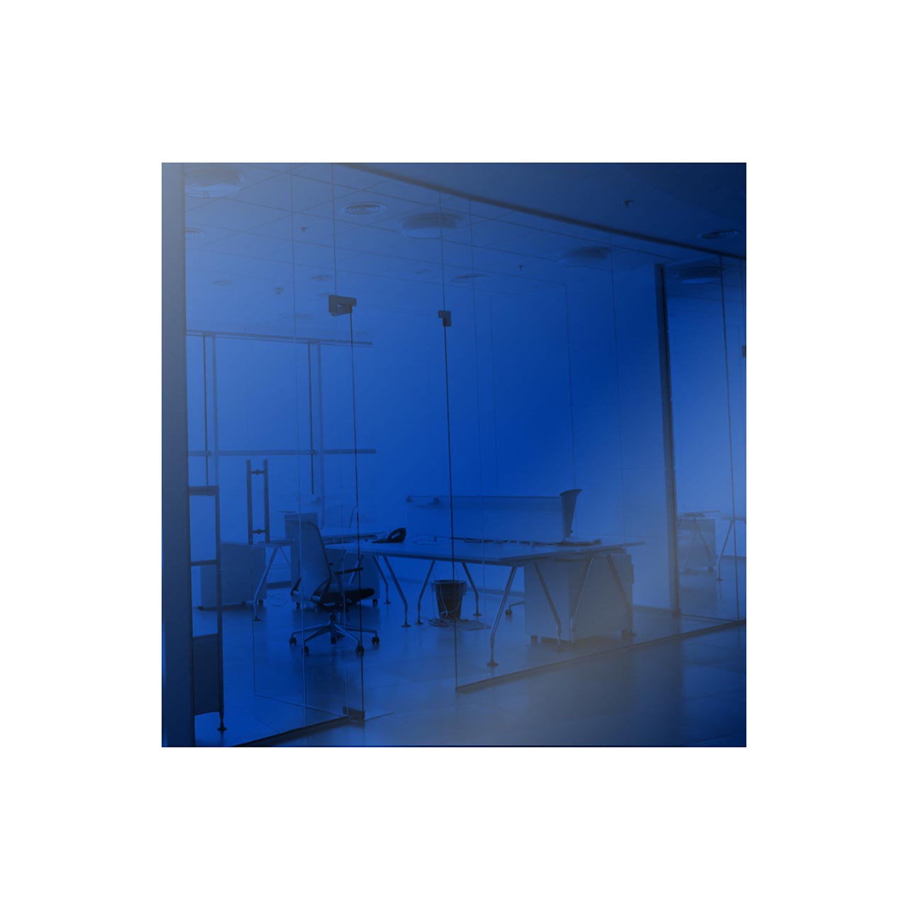 Dark Blue Square Shaped Mirror Acrylic Pieces for Arts and Crafts