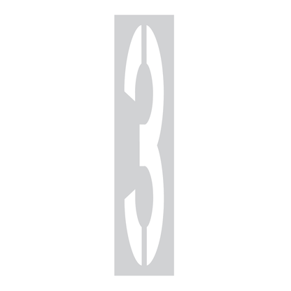 Number Stencil Kit for Pavement in Parking Lots