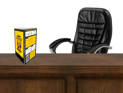 8.5"W x 11"H 3 Sided Sign Holder Table Tent Display