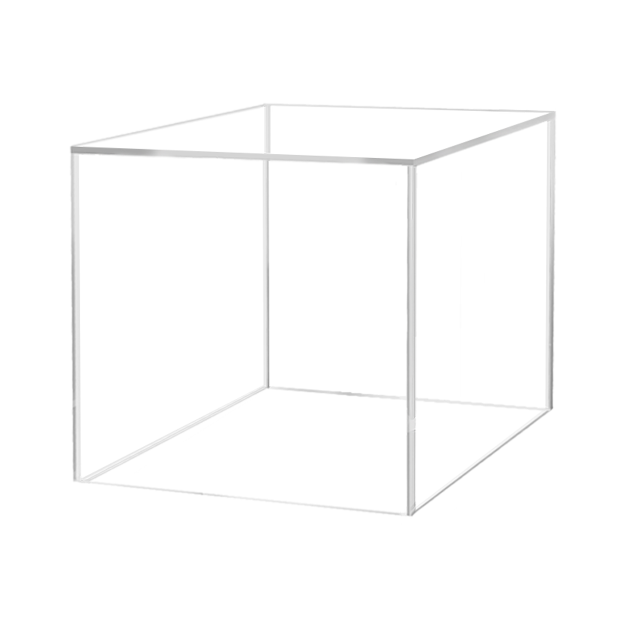 7" Square Acrylic Retail Display Box