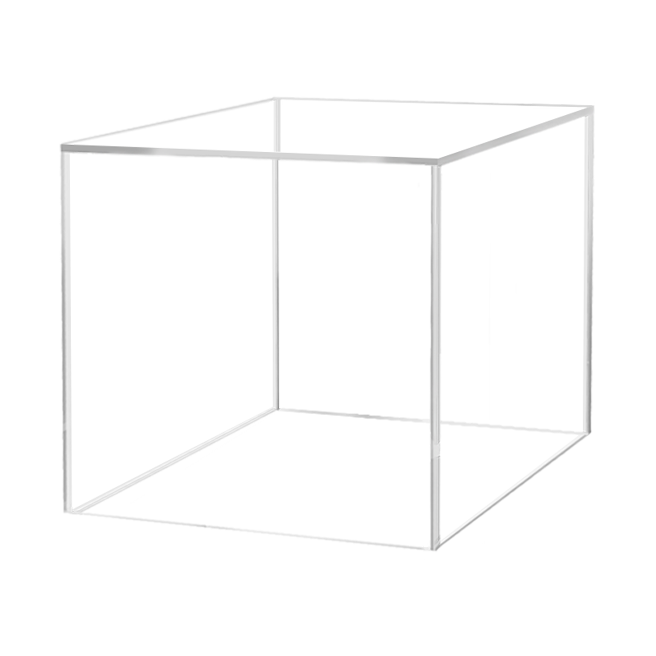 9" Square Acrylic Retail Display Box