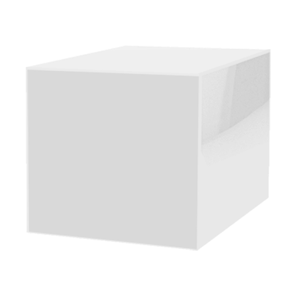 9" Square Acrylic Retail Display Box