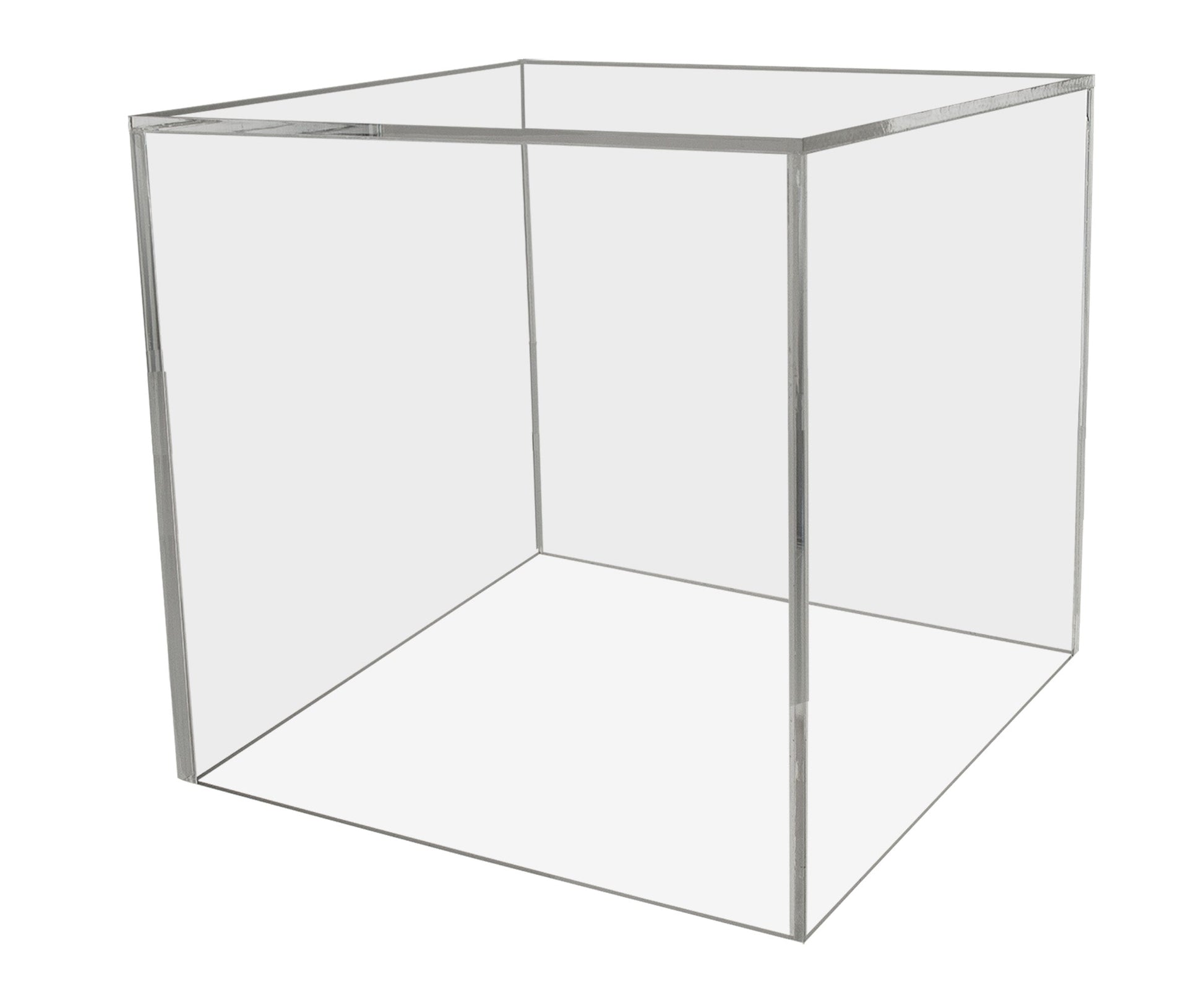 12" Square Acrylic Retail Display Box
