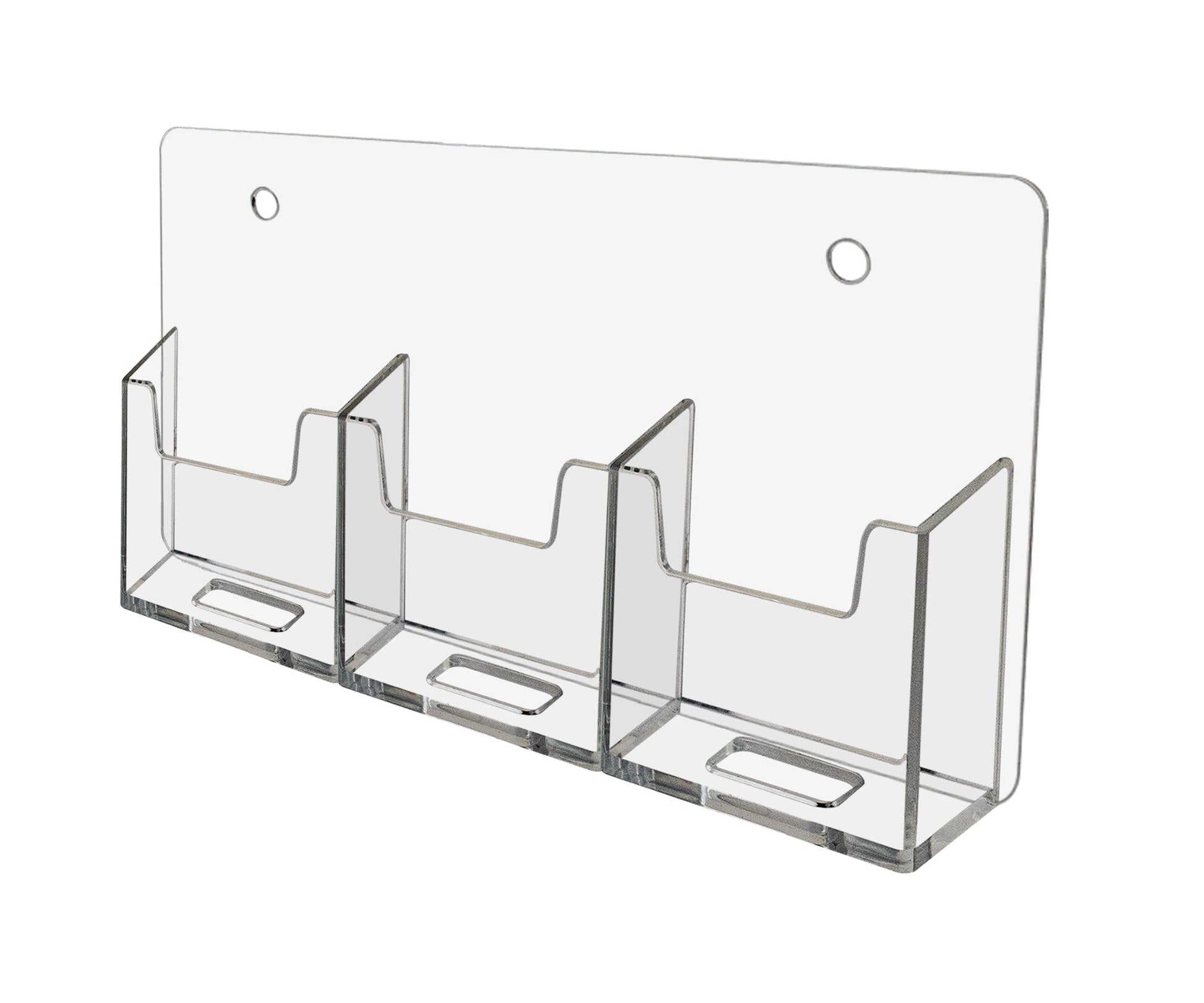 3 Pocket Hanging Vertical Business Card Holder