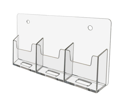 3 Pocket Hanging Vertical Business Card Holder