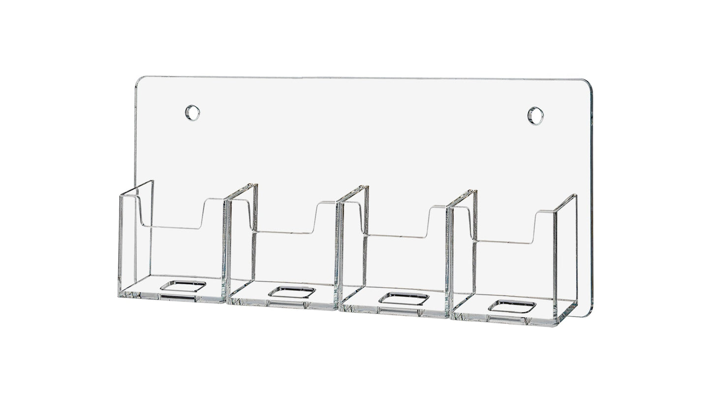4 Pocket Hanging Vertical Business Card Holder