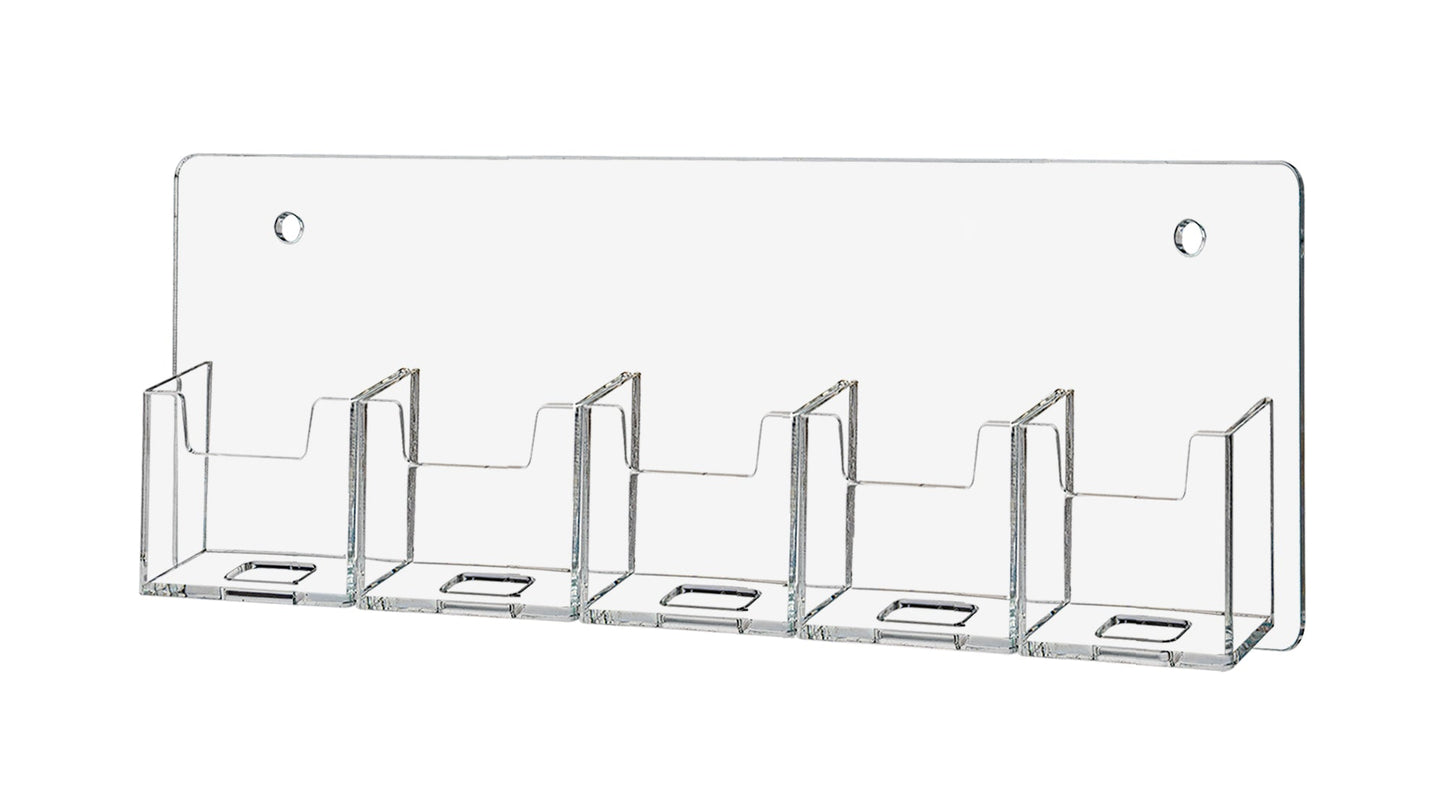 5 Pocket Hanging Vertical Business Card Holder