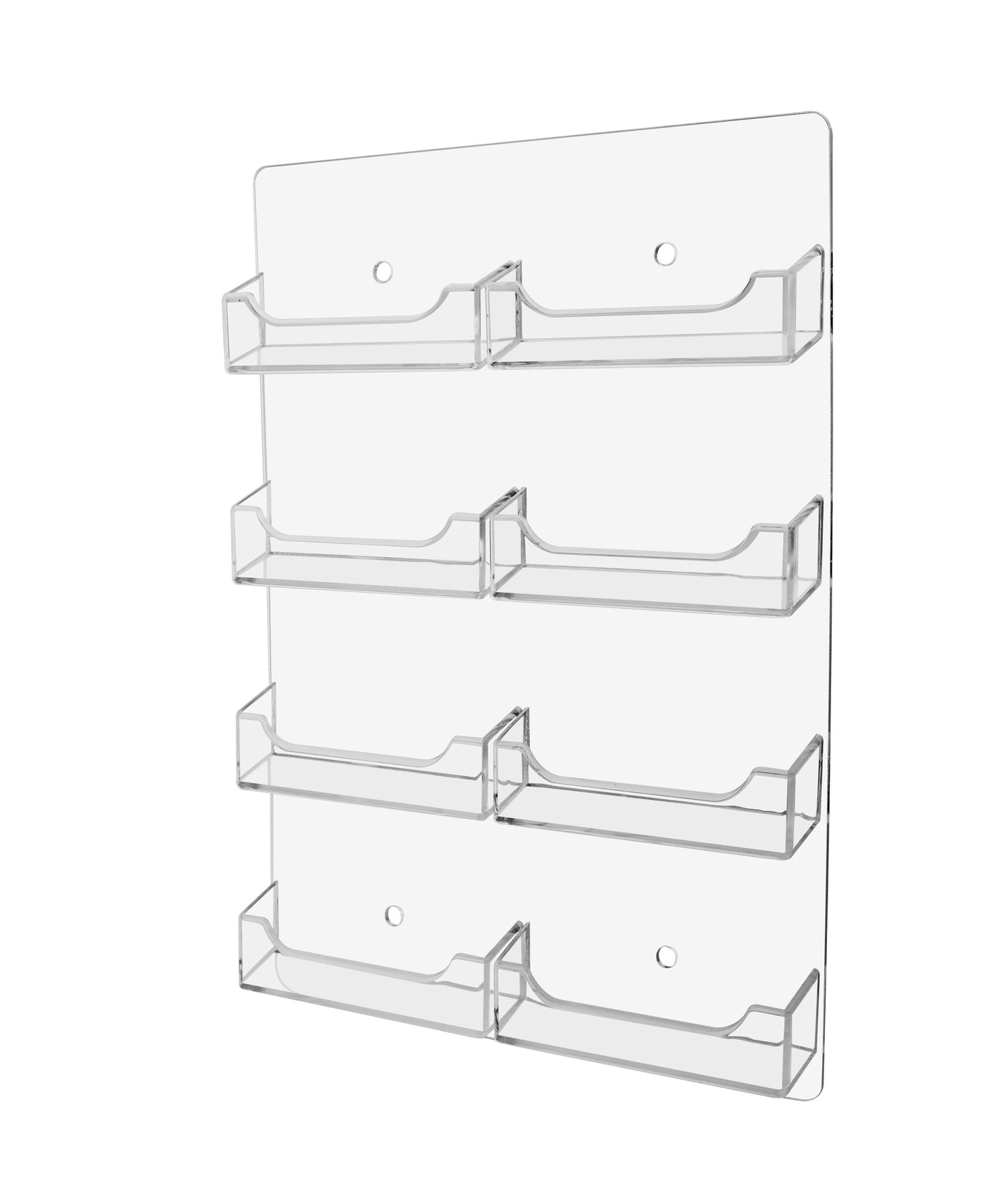 8 Pocket Wall Mount Business Card Holder